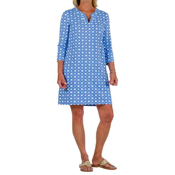 SAILOR - SAILOR Dresses & Skirts - NEW SAILOR - SAILOR lucille boca grand cane print dress in blue